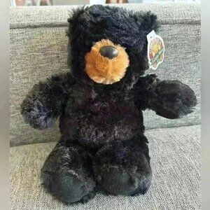 Chelsea Teddy Bear Co black bear 10 inch “Buster”
